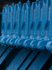Corrosion protection racking systems